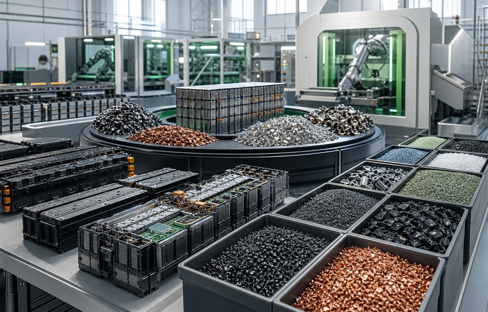 Economia circular de baterias de chumbo e lítio